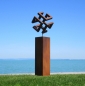 Preview: Rusty cube on column